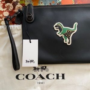 Coach Rex Leather Pouch
